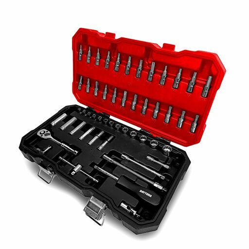 Daytona D1454P 54pce 1/4" Drive Metric 4-14mm Socket Set – image 2