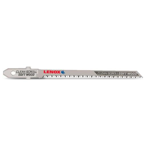 Lenox 1991402 5-Pack 88.9mm x 5.6mm x 1.5mm 20TPI Clean Cutting Jig Saw Blade – image 4