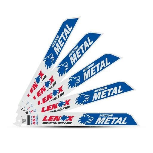 Lenox 201746118R 5-Pack 152mm x 25mm x 1.07mm 18TPI Bi-Metal Reciprocating Saw Blades – image 4