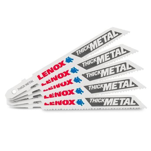 Lenox 1991560 5-Pack 92.2 x 9.5 x 0.9mm 14TPI Metal Cutting Jig Saw Blade – image 4