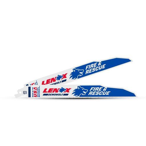 Lenox 20597960R 2-Pack 229 x 22 x 1.6mm 10TPI Demolition Bi-Metal Reciprocating Saw Blades – image 4