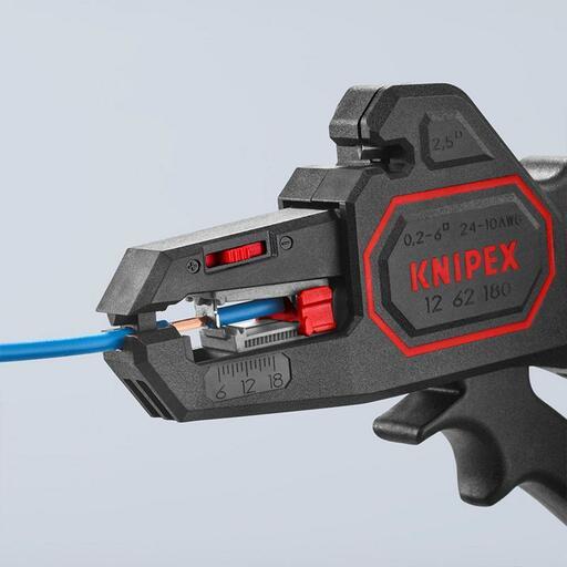 Knipex 1262180SB 180mm Automatic Self Adjusting Insulation Stripper – image 4