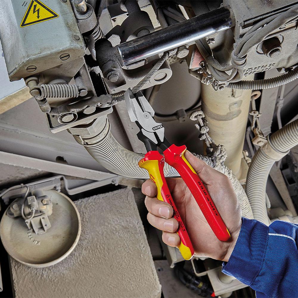 Knipex 0908240SB 240mm 1000V VDE Linesman Pliers