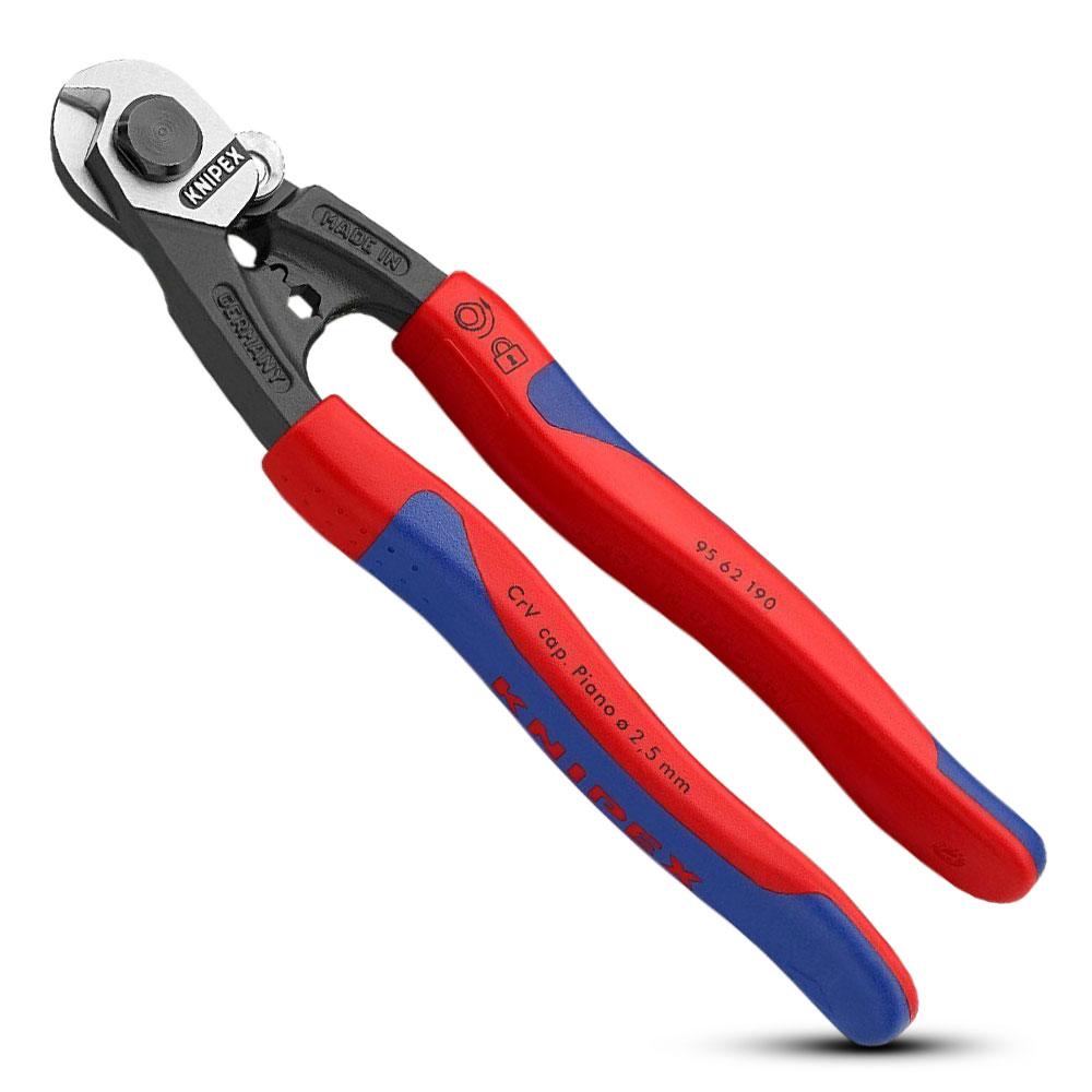 Knipex 9562190SB 190mm Wire Rope Cutter – image 1