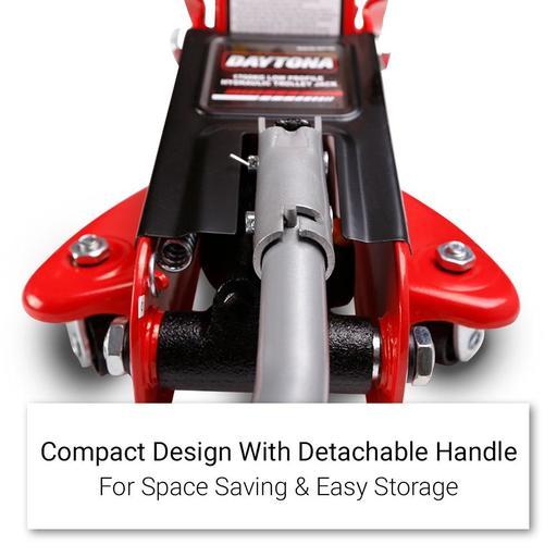 Daytona DLP1700 + T42001CA 1700kg Low Profile Hydraulic Trolley Jack & 1.5 Tonne Heavy Duty Jack Stands – image 14