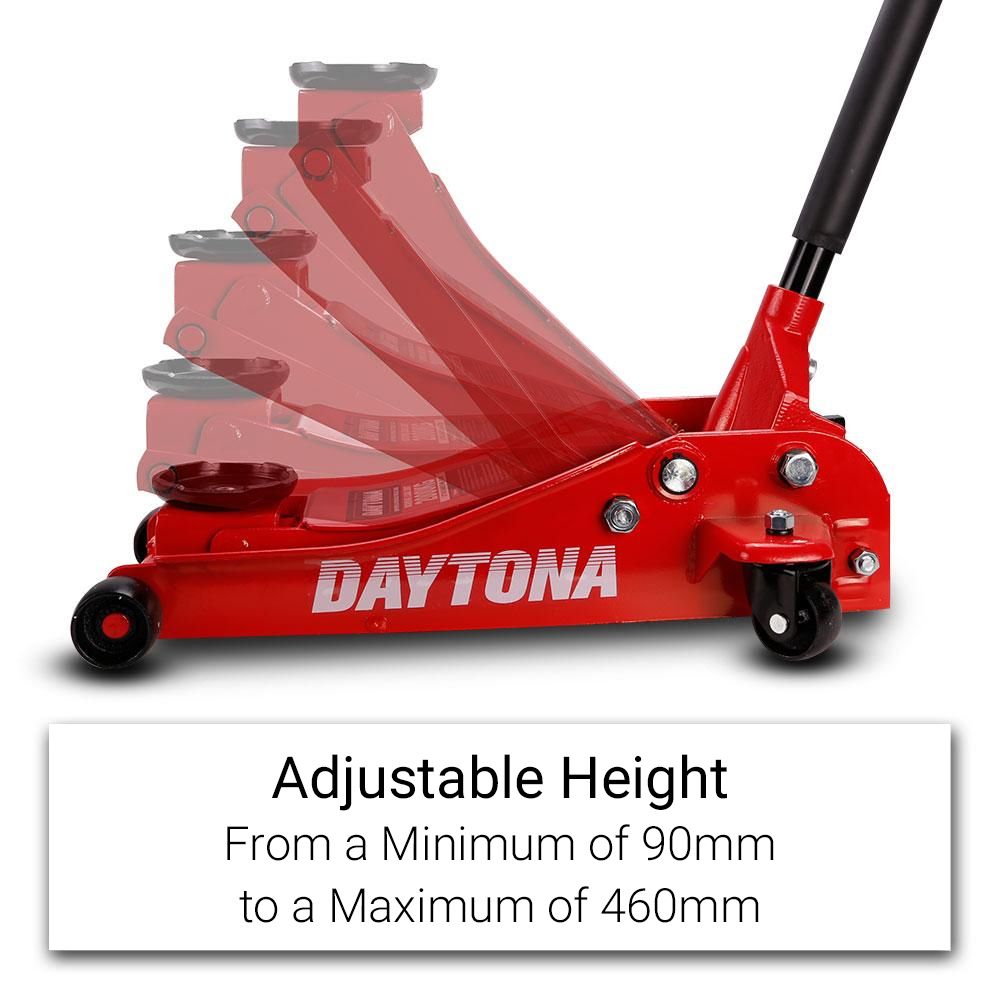 Daytona DLP2000 2000kg Low Profile Hydraulic Trolley Jack – image 2