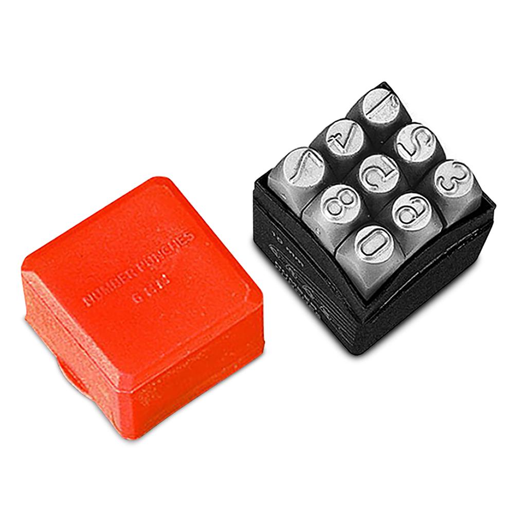 Groz GZ-25905 (NP/6) 6mm Number Punch Set – image 2