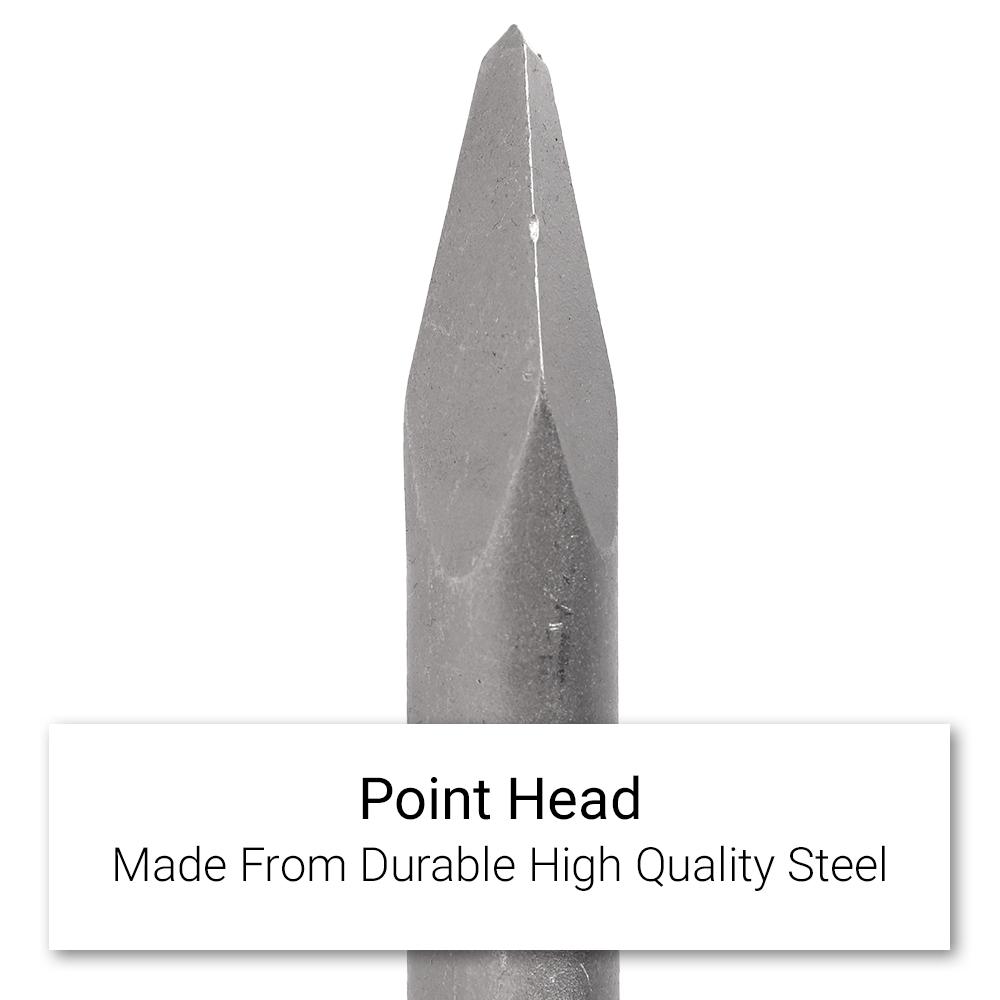Techsmart T40HPC 400mm x 30mm 30mm Hex Shank point – image 4
