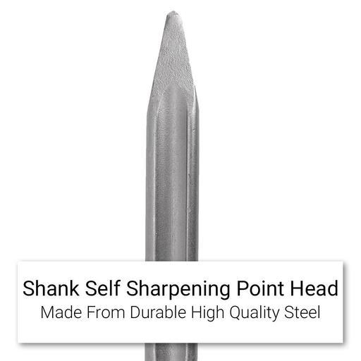 Techsmart T400PC 400mm x 30mm Hex Shank Self Sharpening Point  – image 4