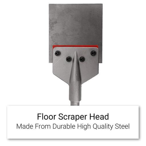 Techsmart T640FS 640mm x 170mm 30mm Hex Shank Floor Scraper Kit