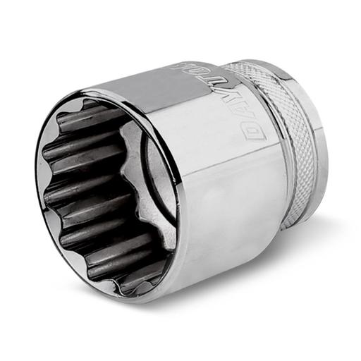 Daytona DI121316SS 1/2" Drive 12 Point 13/16" AF Imperial Socket – image 2