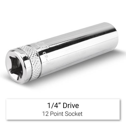 Daytona D141132DS 1/4" Drive 12 Point AF 11/32" AF Imperial Deep Socket – image 3