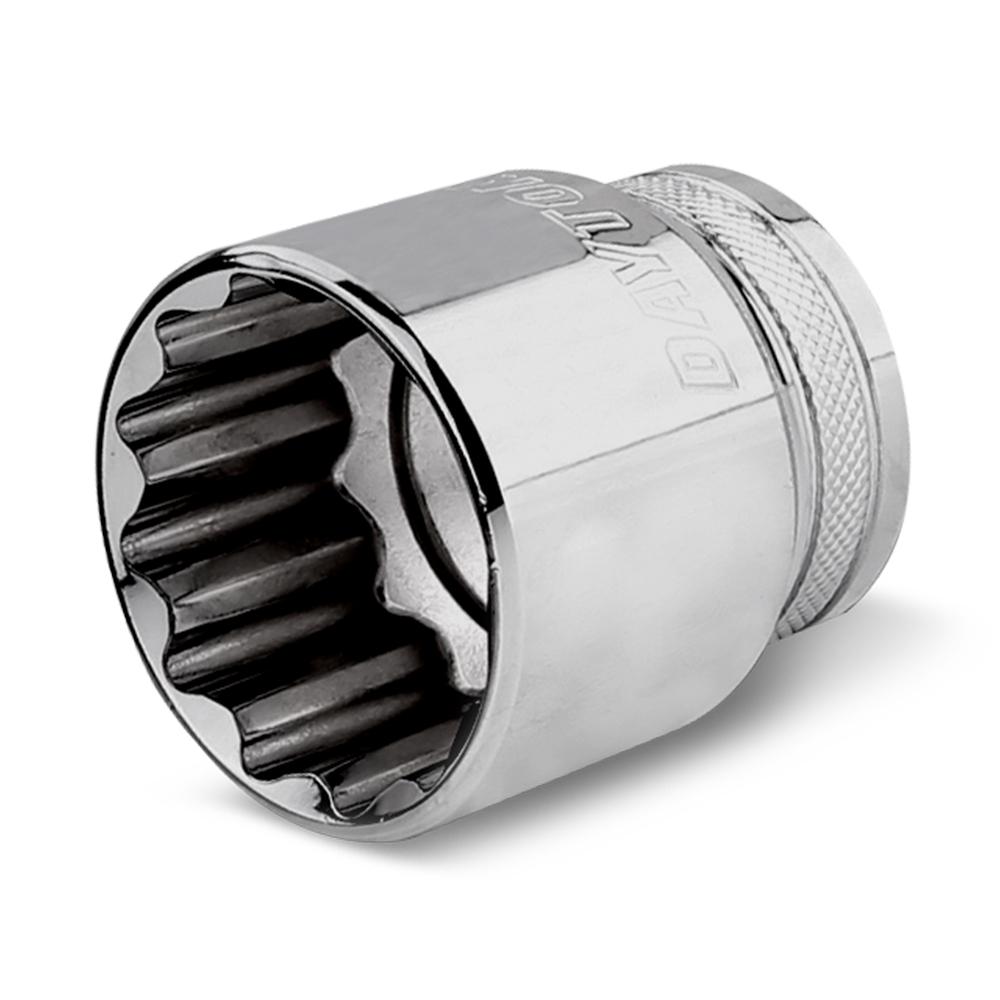 Daytona DI121SS 1/2" Drive 12 Point 1" AF Imperial Socket – image 2