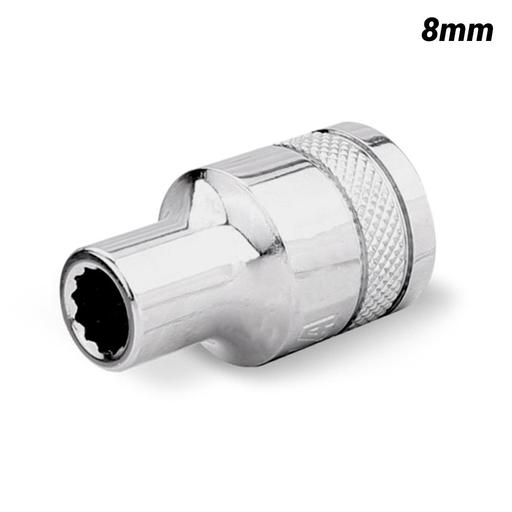 Daytona D128SS 1/2" Drive 12 Point 8mm Metric Socket