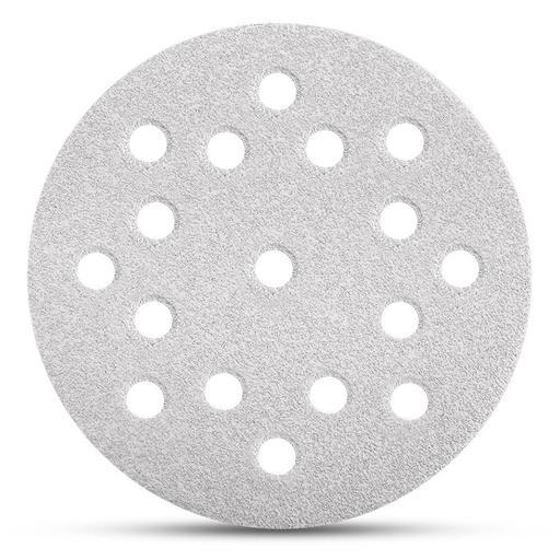 Primex 4105 50-Pack 125mm (5") 17 Hole Premium Aluminium Oxide 60 Grit Sanding Discs - MADE IN FRANCE – image 2