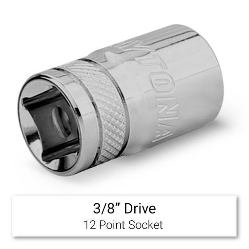 Daytona D3812SS 3/8" Drive 12 Point 12mm Metric Socket – image 3