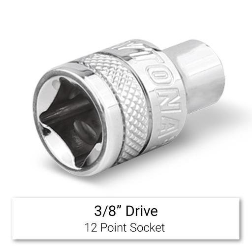 Daytona DI38932SS 3/8" Drive 12 Point 9/32" AF Imperial Socket – image 3