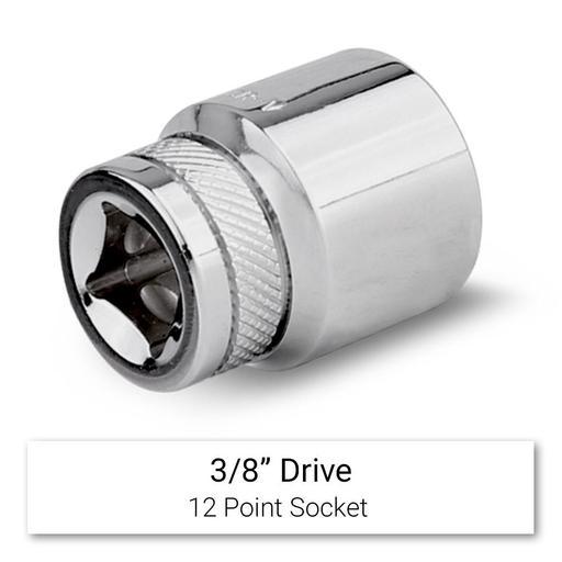 Daytona DI3838SS 3/8" Drive 12 Point 3/8" AF Imperial Socket – image 3