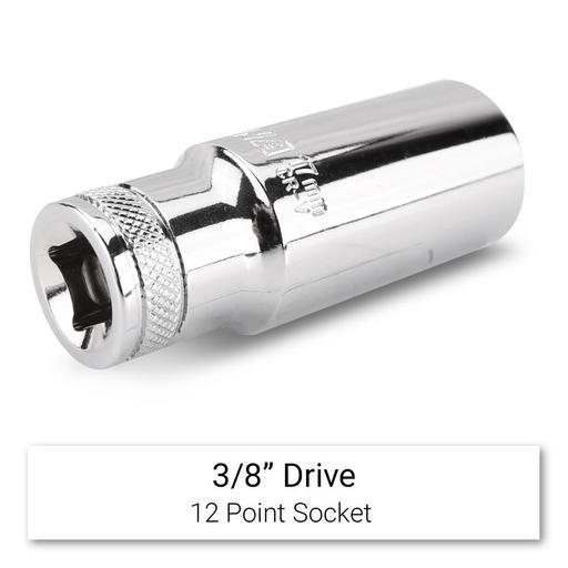 Daytona D3817DS 3/8" Drive 12 Point 17mm Metric Deep Socket – image 3