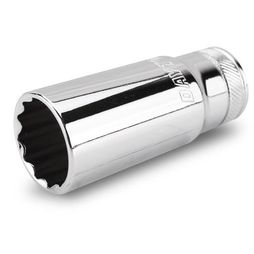 Daytona DI3858DS 3/8" Drive 12 Point 5/8" AF Imperial Deep Socket – image 2