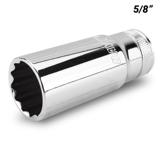 Daytona DI3858DS 3/8" Drive 12 Point 5/8" AF Imperial Deep Socket