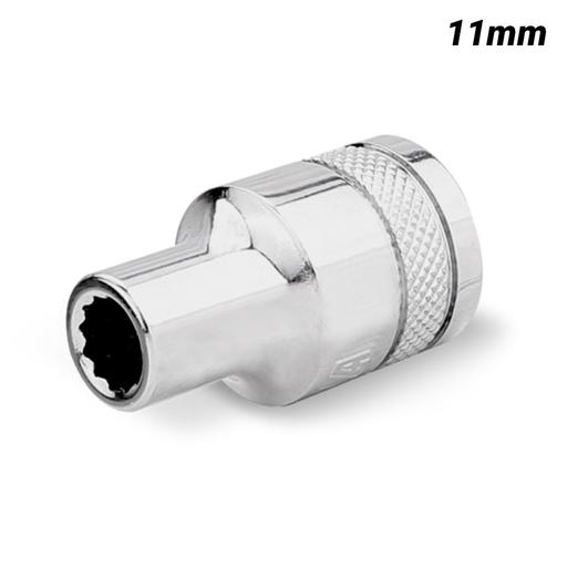 Daytona D1211SS 1/2" Drive 12 Point 11mm Metric Socket