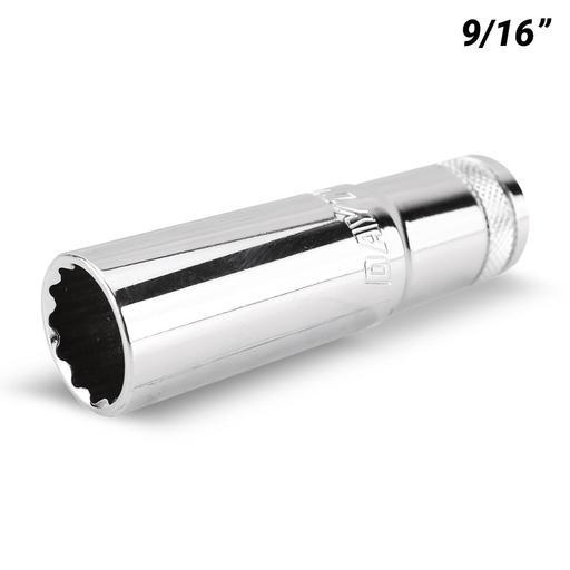 Daytona DI12916DS 1/2" Drive 12 Point 9/16" AF Imperial Deep Socket