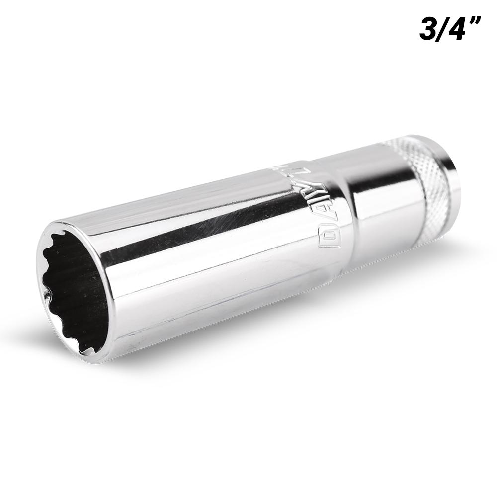 Daytona DI1234DS 1/2" Drive 12 Point 3/4" AF Imperial Deep Socket – image 1