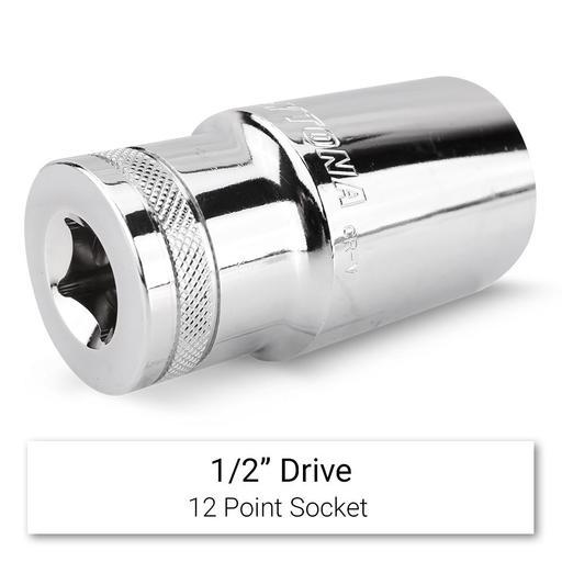 Daytona DI121116DS 1/2" Drive 12 Point 1-1/16" AF Imperial Deep Socket – image 3