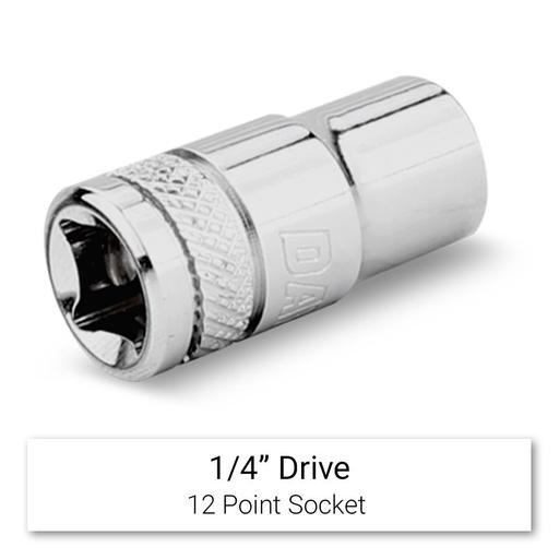 Daytona D147SS 1/4" Drive 12 Point 7mm Metric Socket – image 3
