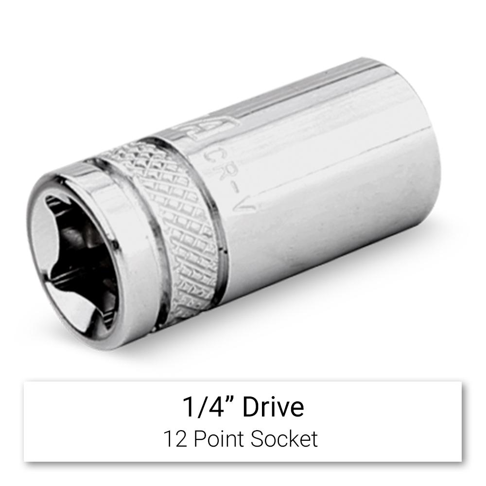 Daytona D141132SS 1/4" Drive 12 Point 11/32" AF Imperial Socket – image 3