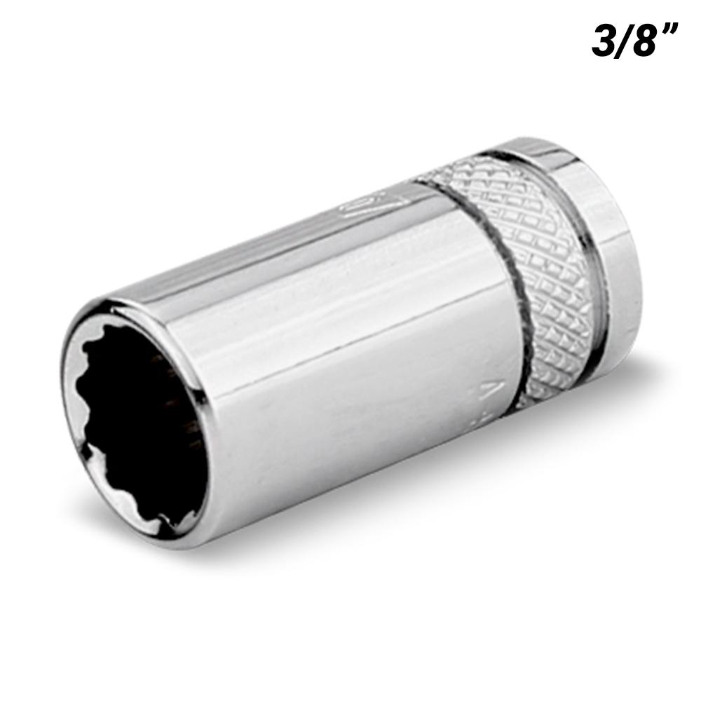 Daytona D1438SS 1/4" Drive 12 Point 3/8" AF Imperial Socket – image 1