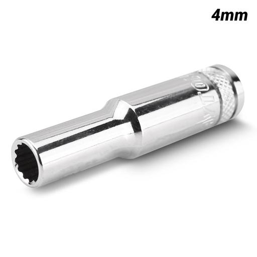 Daytona D144DS 1/4" Drive 12 Point 4mm Metric Deep Socket