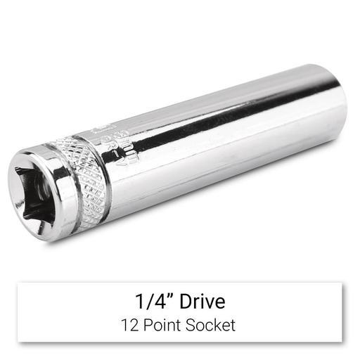 Daytona D148DS 1/4" Drive 12 Point 8mm Metric Deep Socket – image 3
