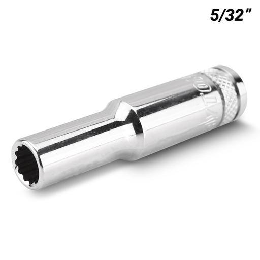 Daytona D14532DS 1/4" Drive 12 Point 5/32" AF Imperial Deep Socket