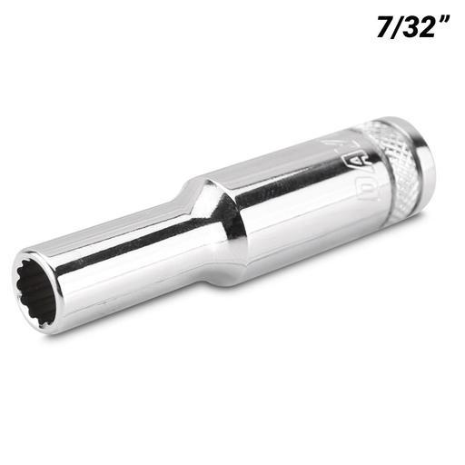 Daytona D14732DS 1/4" Drive 12 Point 7/32" AF Imperial Deep Socket