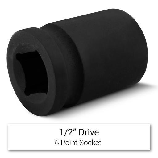 Daytona D2112I 1/2" Drive 6 Point Metric 21mm Impact Socket – image 3