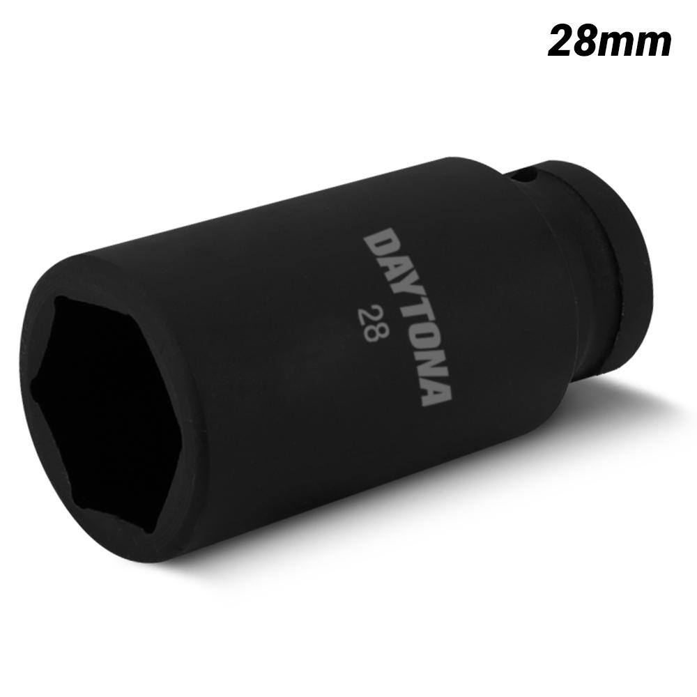 Daytona DD2812 1/2" Drive 6 Point Metric 28mm Deep Impact Socket – image 1