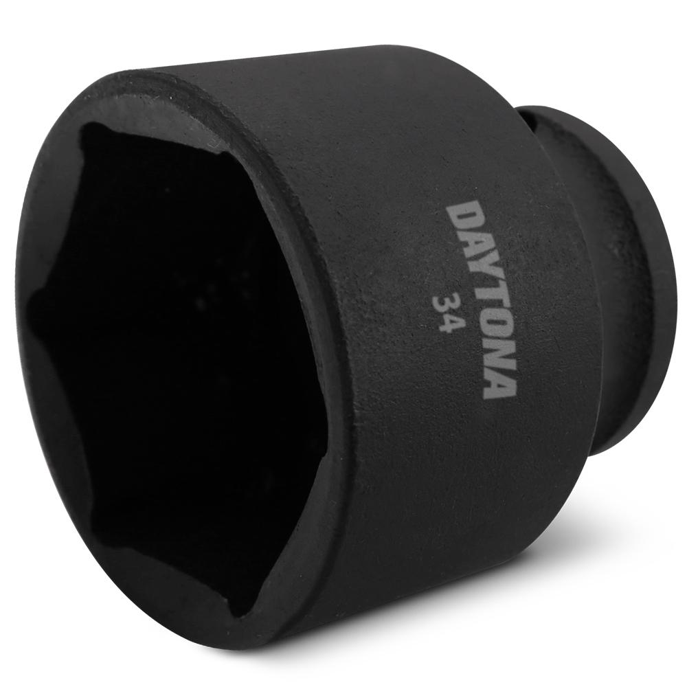 Daytona D3412I 1/2" Drive 6 Point Metric 34mm Impact Socket – image 2