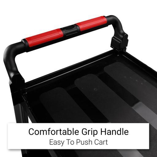 Daytona DP32T Professional 3 Shelf Two Handle Tool Cart – image 2