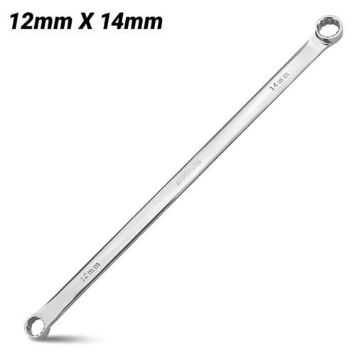 Trident T212513 Extra Long Flat Ring Spanner 13mm x 15mm Length 370mm 