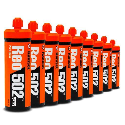 Ramset REO502P600x9 9-Pack 600mL ChemSet Reo 502 Plus Pure Epoxy – image 2