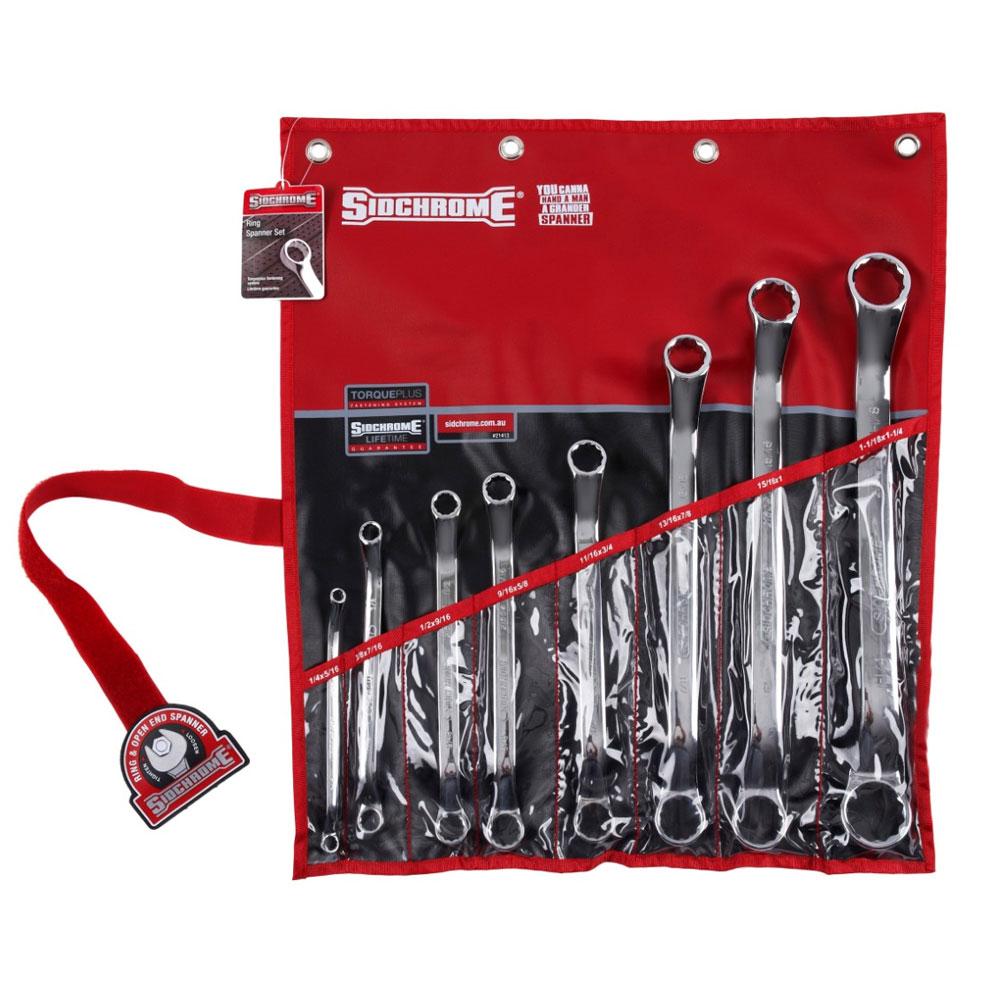 Sidchrome SCMT21413 8pce Imperial Ring Spanner set – image 2
