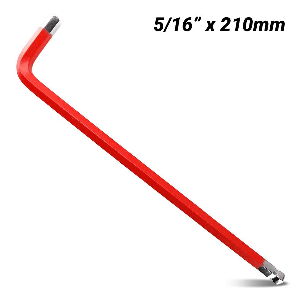 Daytona D516HKI 5/16" Heavy Duty Extra Long Ball Point Imperial Hex Key Wrench – image 1