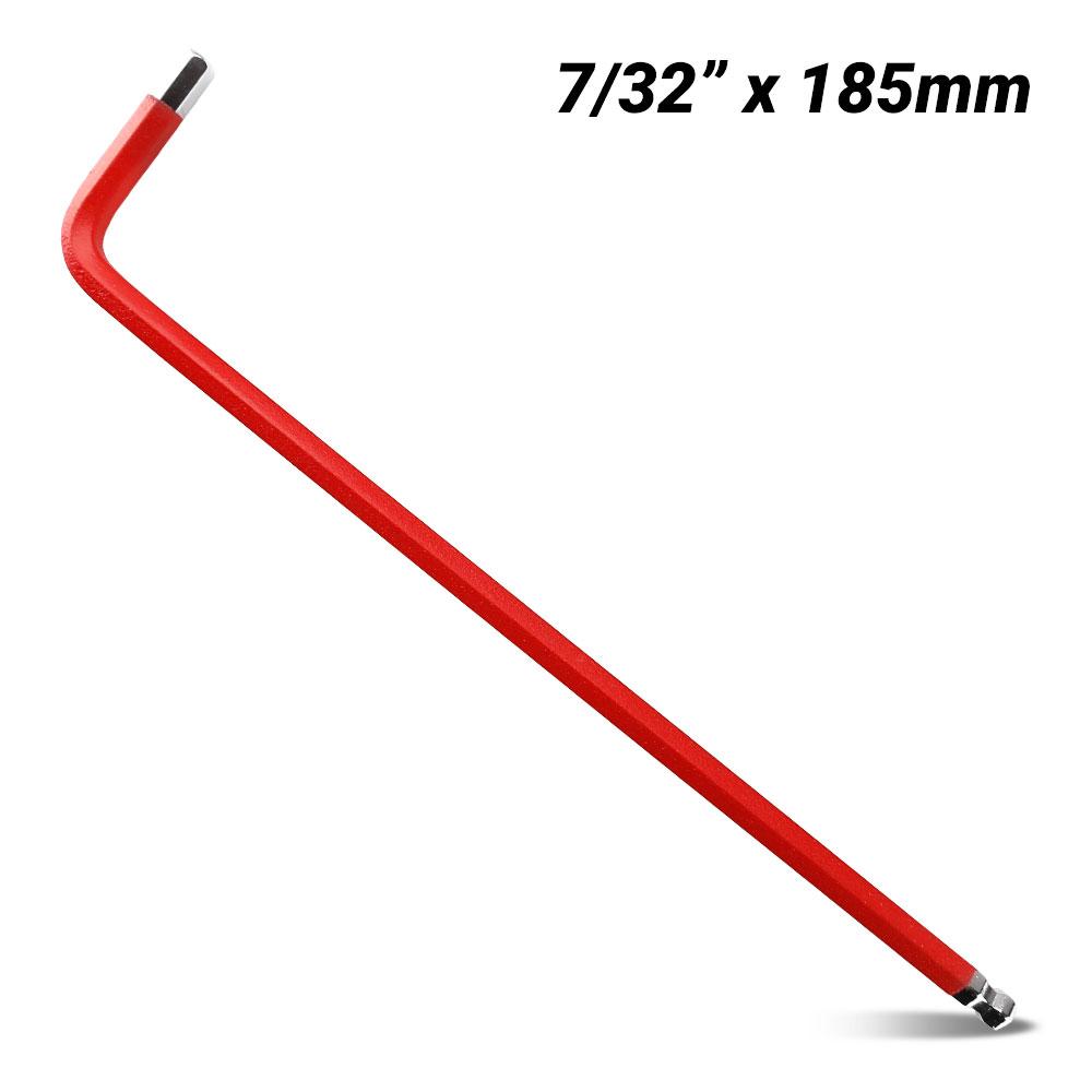 Daytona D732HKI 7/32" Heavy Duty Extra Long Ball Point Imperial Hex Key Wrench – image 1