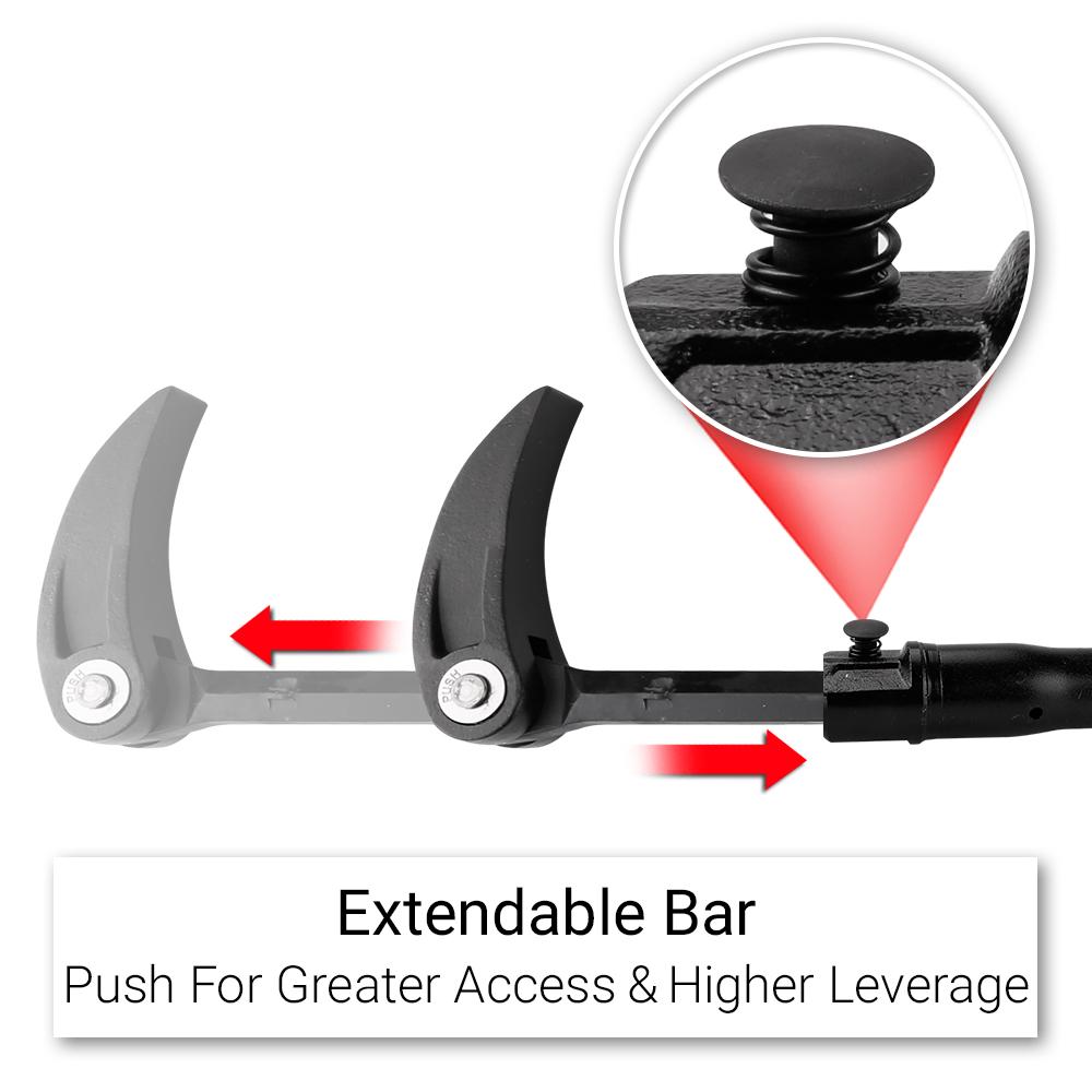 Daytona DEPB16 630mm - 940mm Extendable Pry Bar – image 2