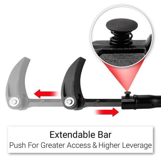Daytona DEPB16 630mm - 940mm Extendable Pry Bar – image 2