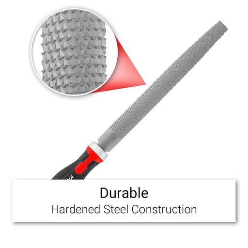 Daytona D20HRR 200mm Bastard Cut Half Round Rasp File – image 4