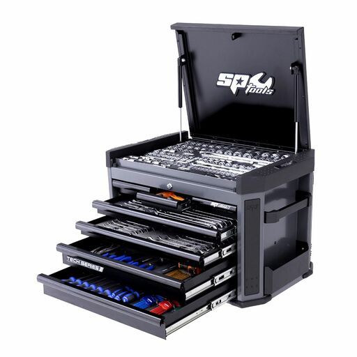 SP Tools SP52275D 335pce Metric/SAE Diamond Black Tech Series Tool Kit