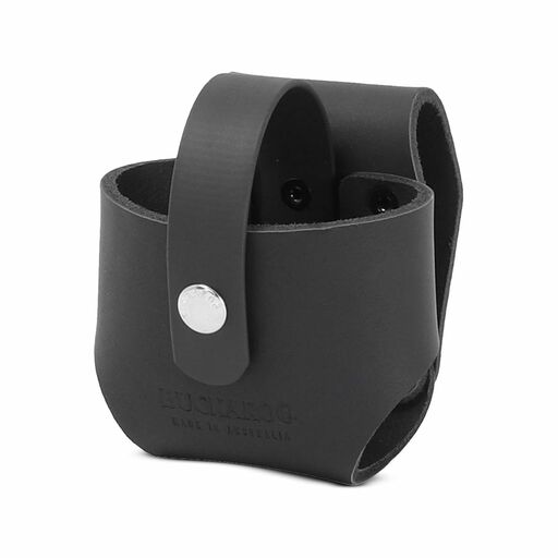 Buckaroo TFL Black Leather Tape Pouch